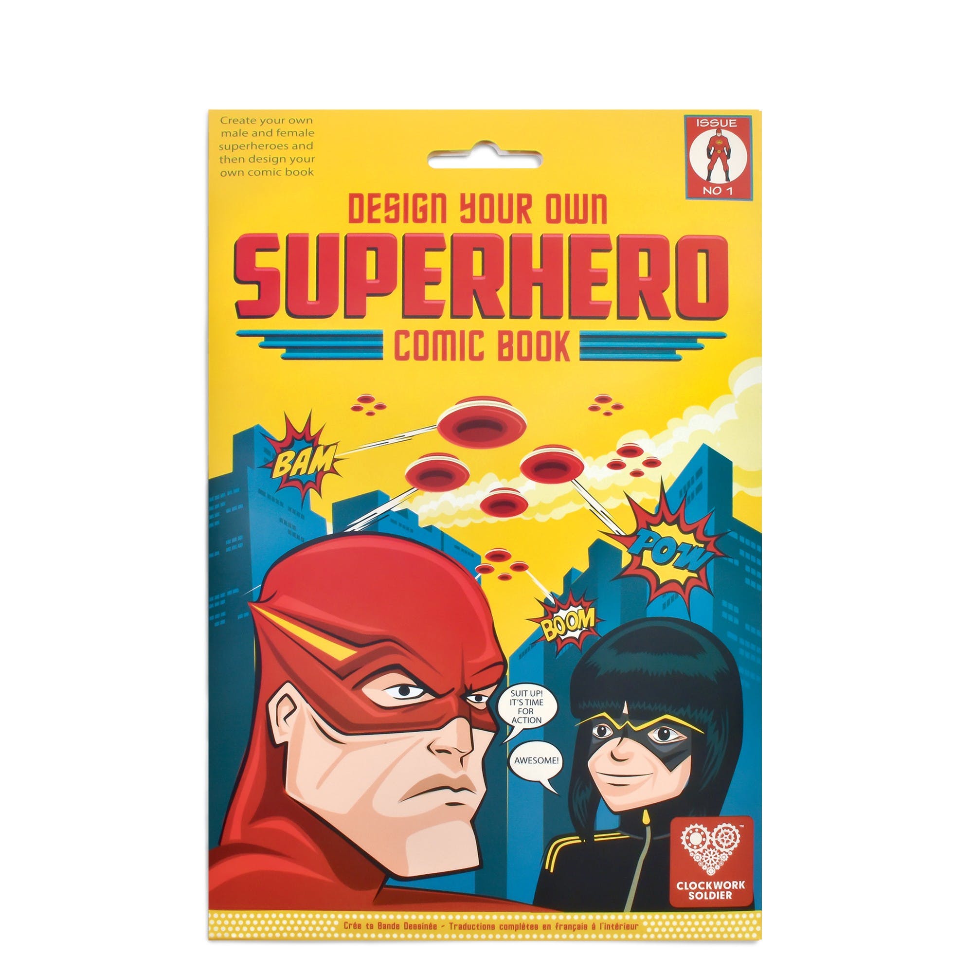 Design your own Superhero Comic Book - Toys and Games Ireland